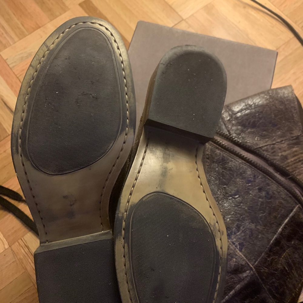 Steve Madden distress High boots